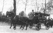 Leichenwagen direkt nach dem Krieg